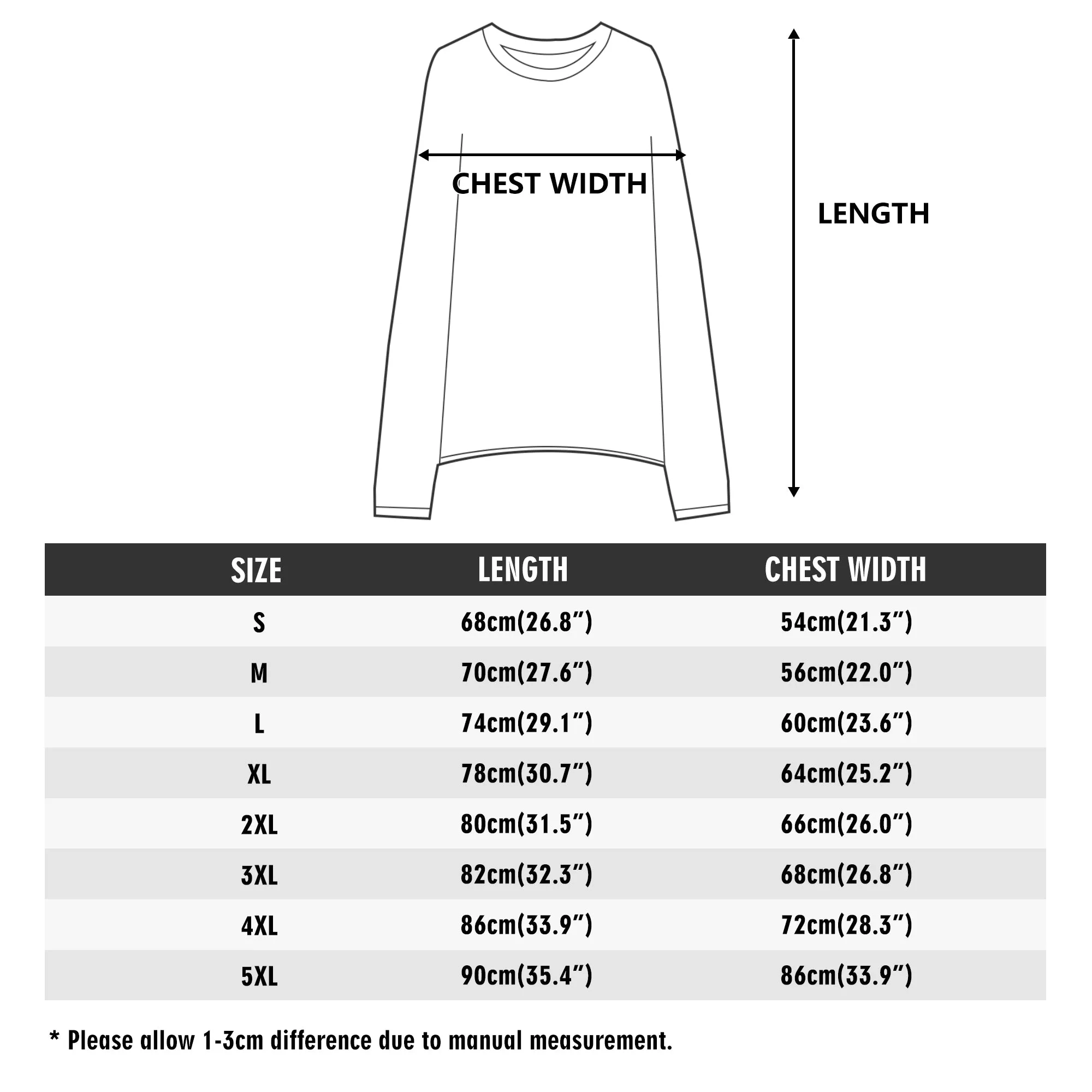 Fall into Winter Unisex Adult Lightweight Crewneck Sweater shirt Long Sleeve Pullover Shirt