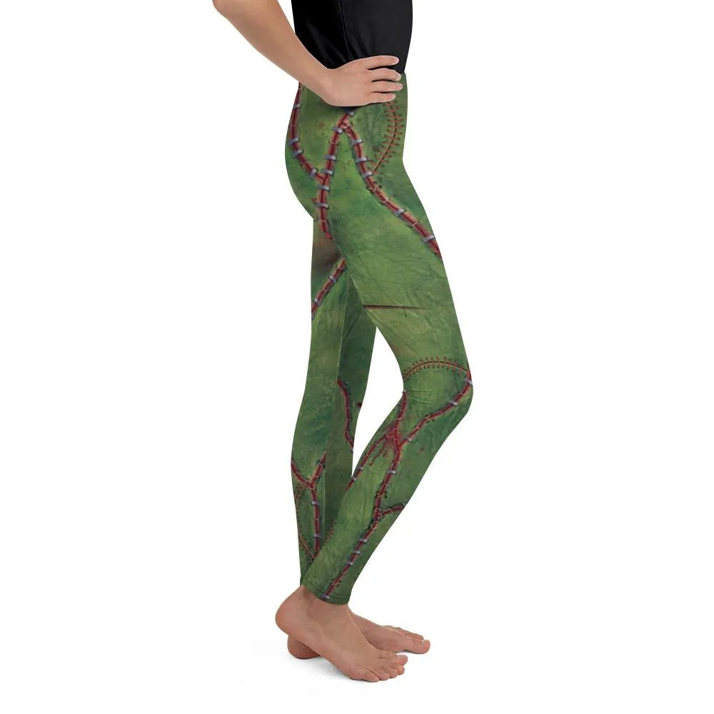 Frankenstein Inspired Youth Leggings