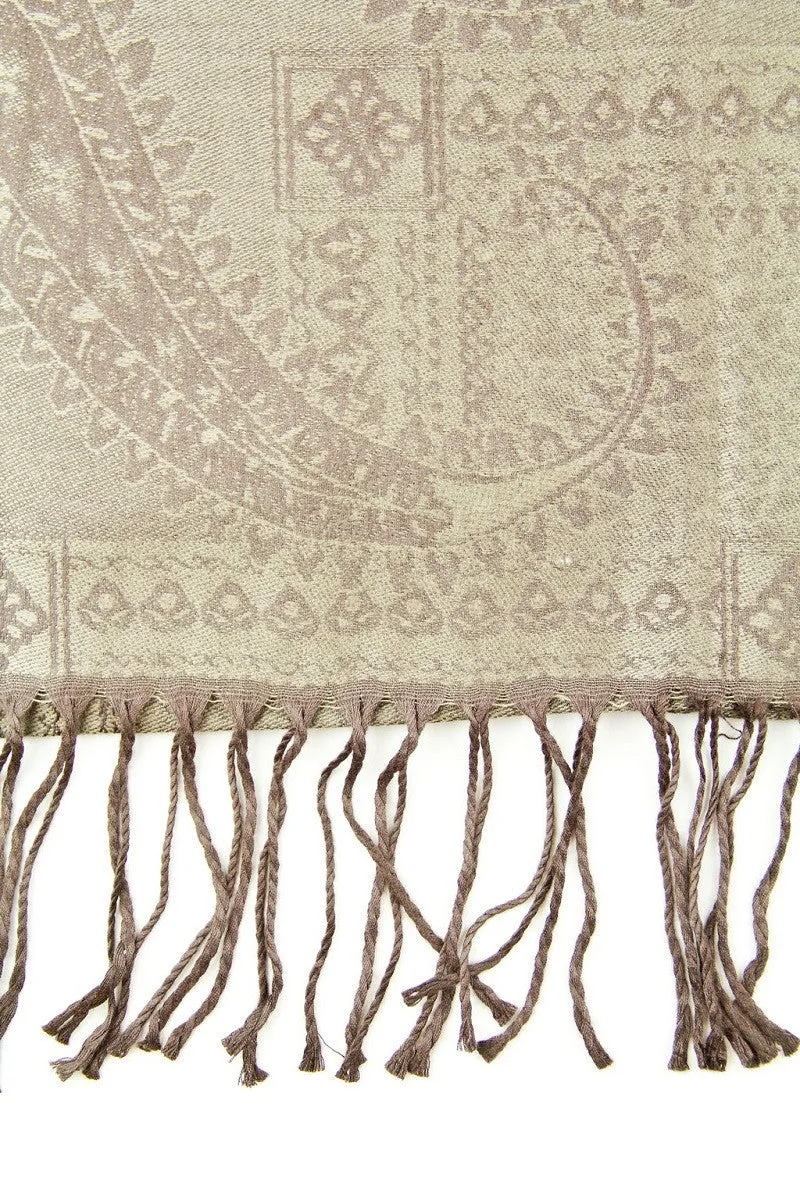 Fringed Pakistani Pashmina