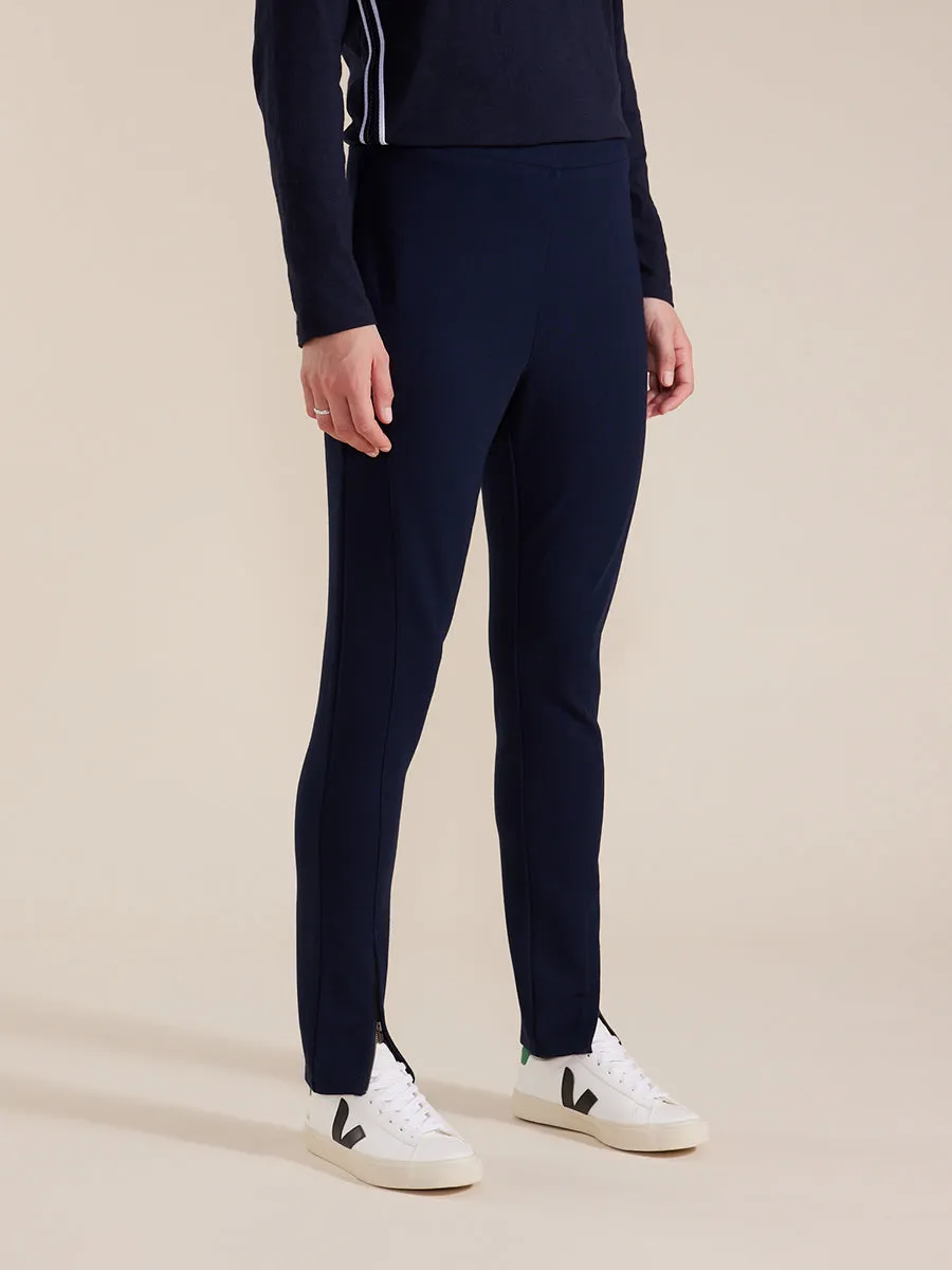 Full Length Zipper Ponte Legging