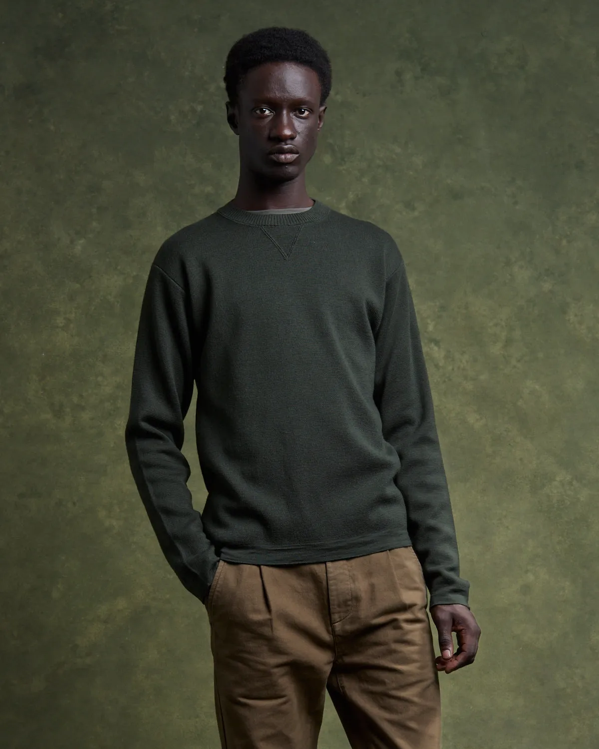 GIOVE Knitwear - Vert Chasse