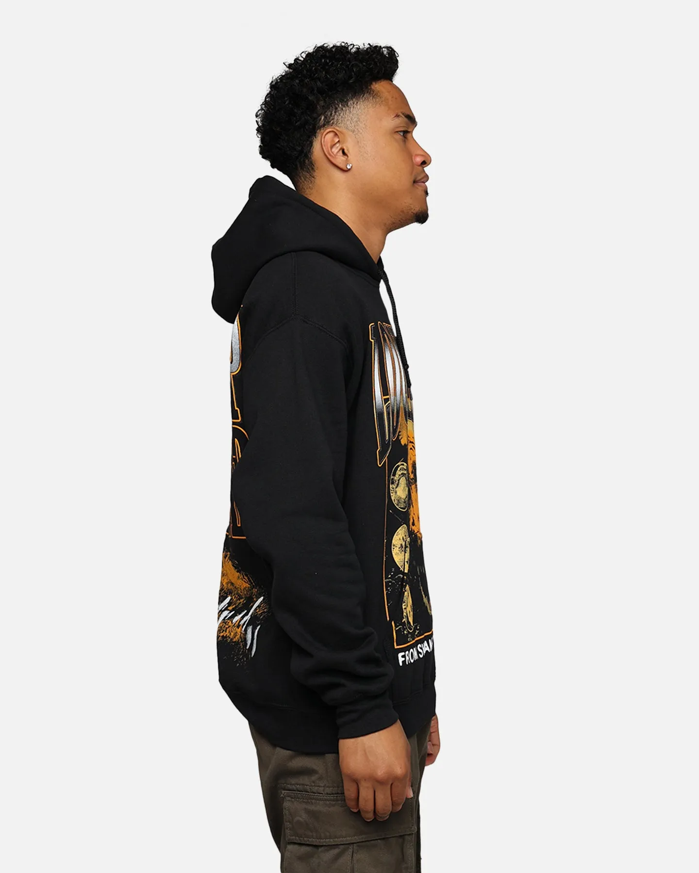 Goat Crew Louisiana Vintage Hoodie Black