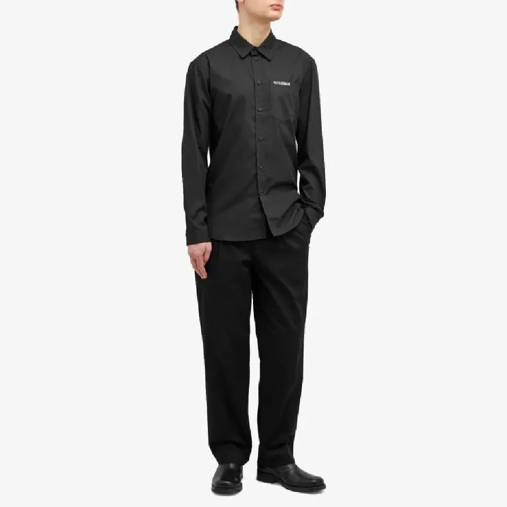 Han Kjobenhavn Logo Regular Fit Shirt, black