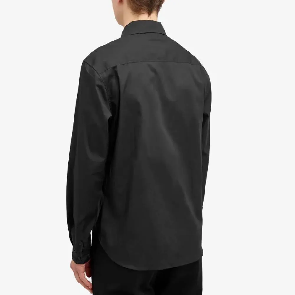 Han Kjobenhavn Logo Regular Fit Shirt, black