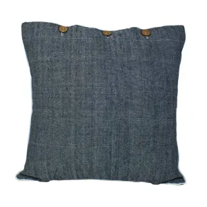 Heather Cushion - Raven Black (40cm)