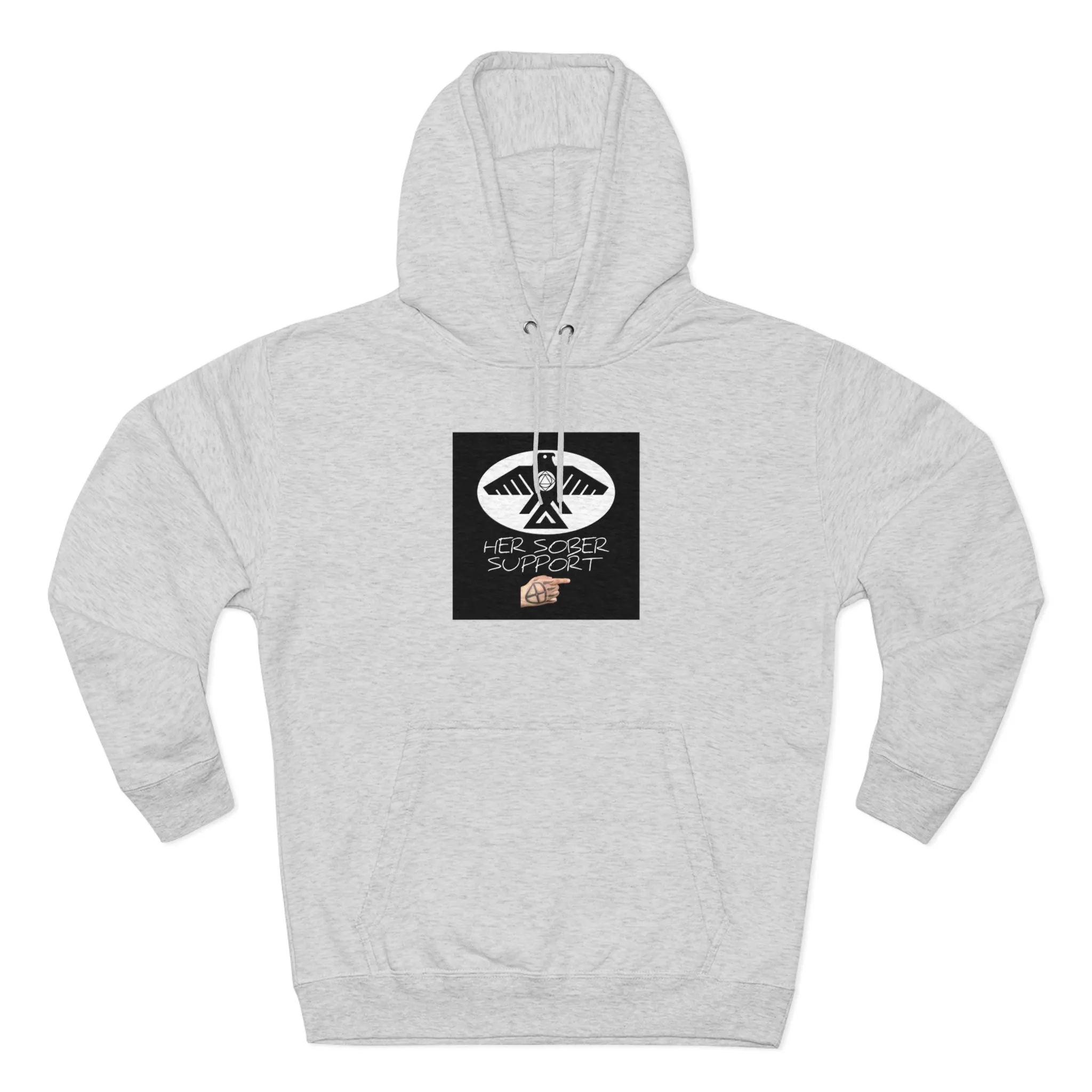 (Her Sober Support) Unisex Premium Pullover Hoodie