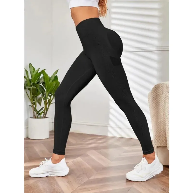 High Elastic Seamless Butt Lifting Yoga Leggings