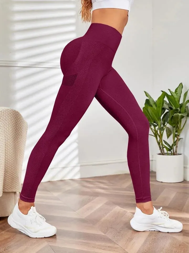 High Elastic Seamless Butt Lifting Yoga Leggings