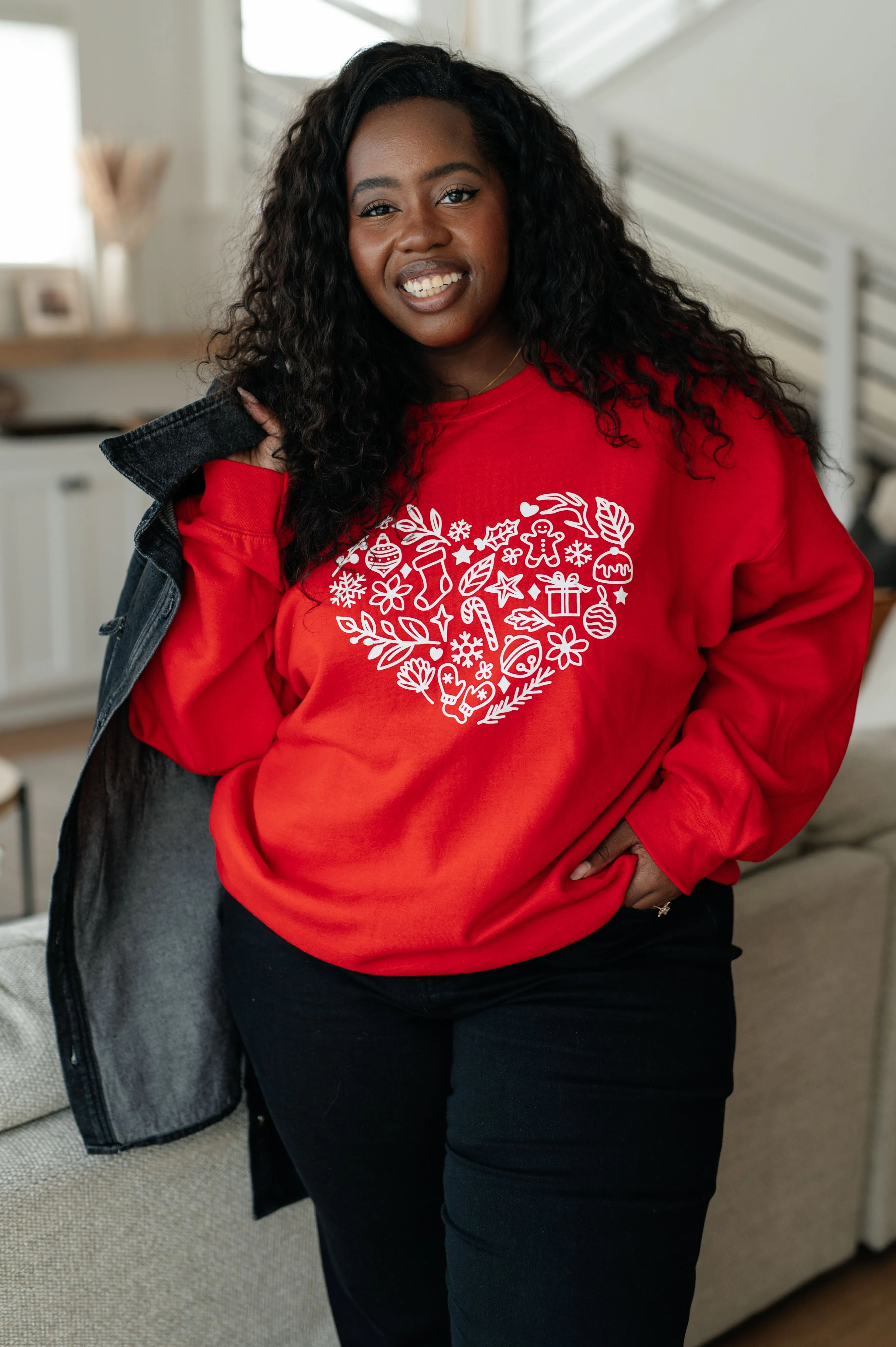 Holiday Heart Sweatshirt