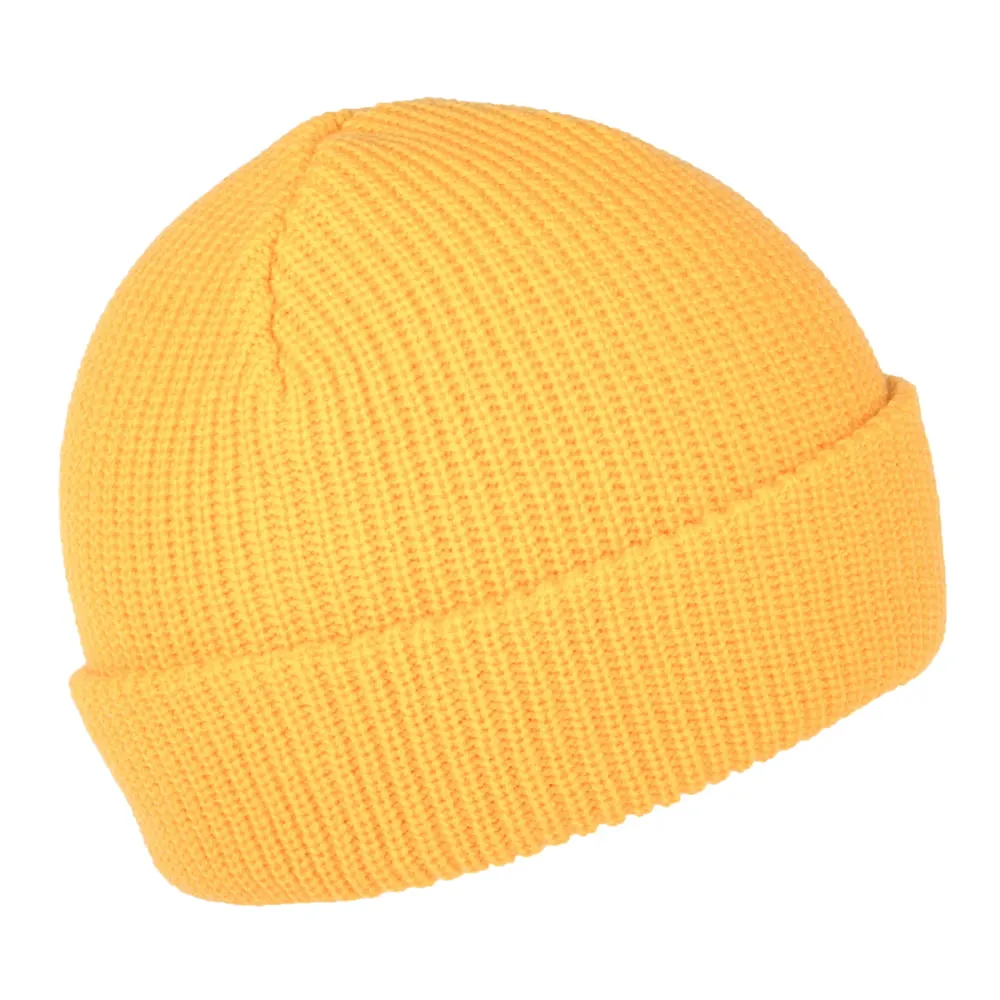 HUF Usual Fisherman Beanie Hat - Canary Yellow