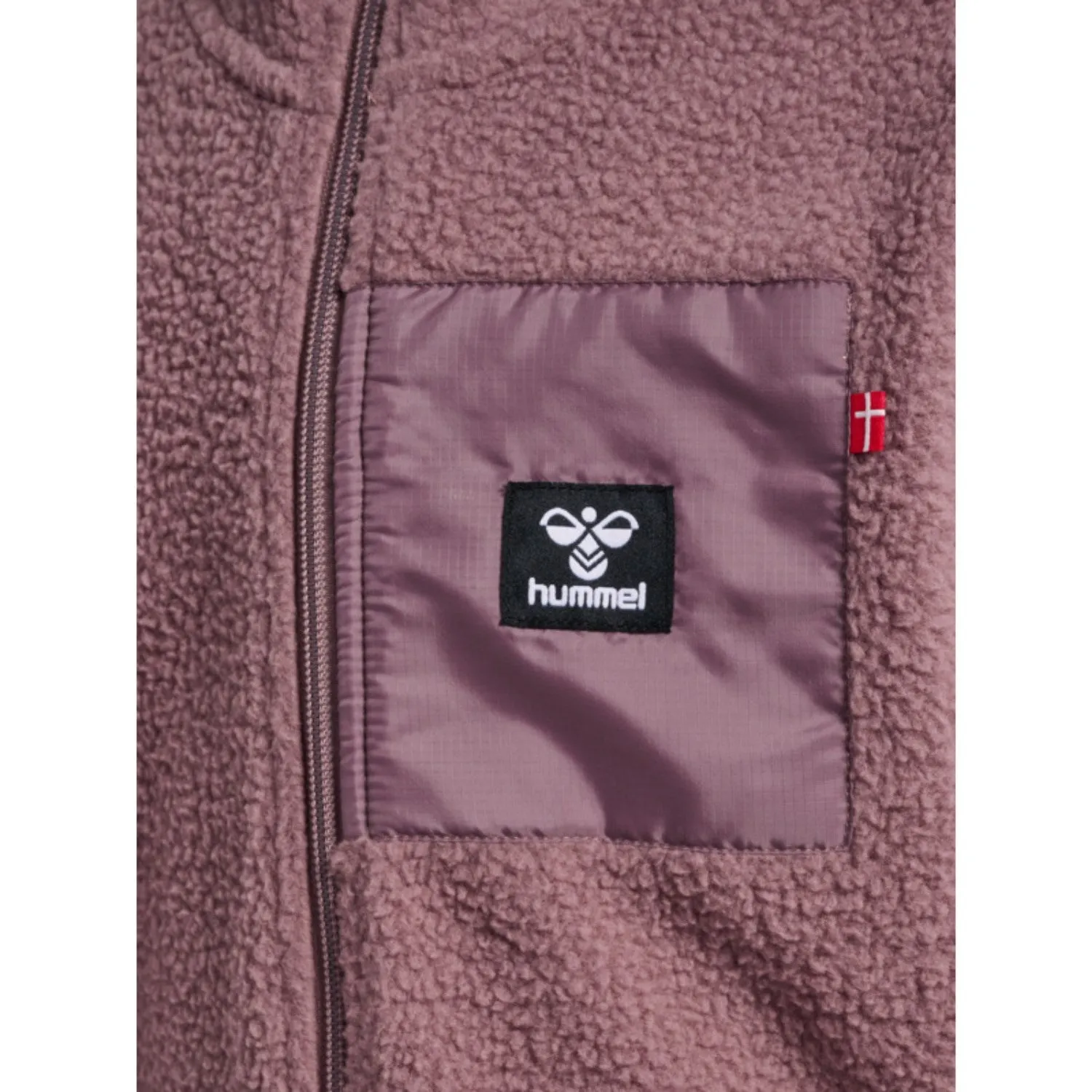 Hummel Twilight Mauve Atlas Fleece Zip Cardigan