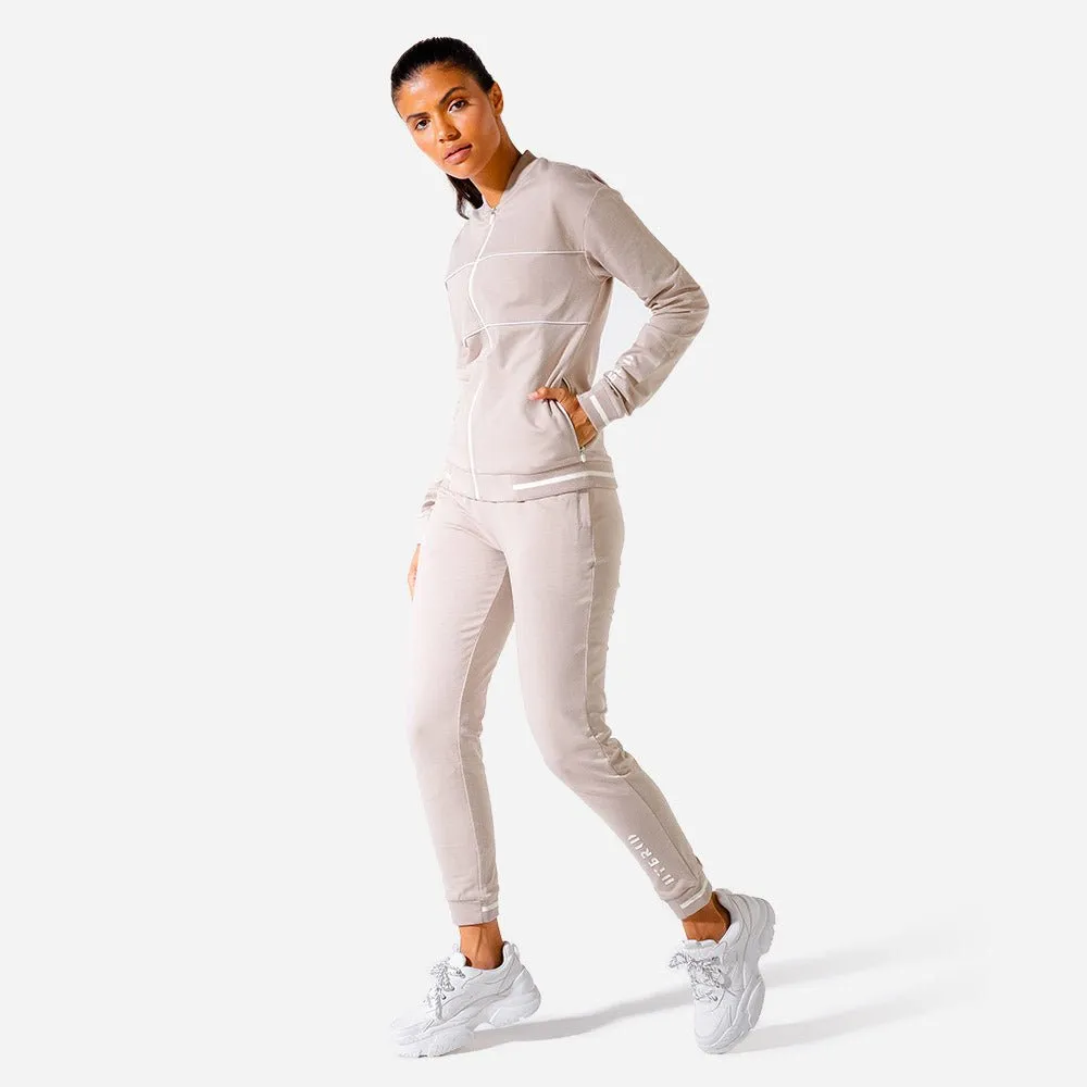 Hybrid Slim Leg Joggers - Mushroom