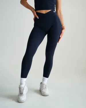 Impact V-Waist Leggings - Navy