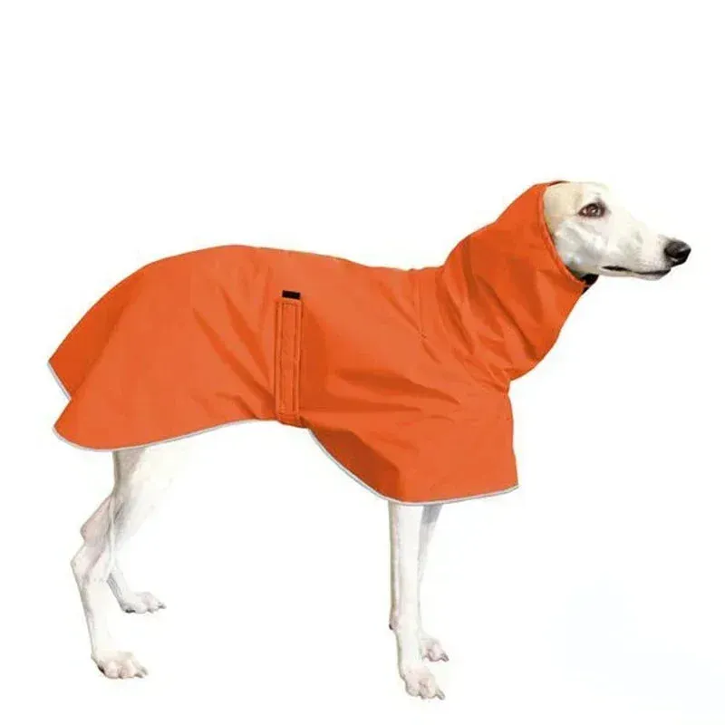 Italian Greyhound Waterproof Coat | Winter Adjustable Whippet Jacket | Warm Fleece Dog Clothes