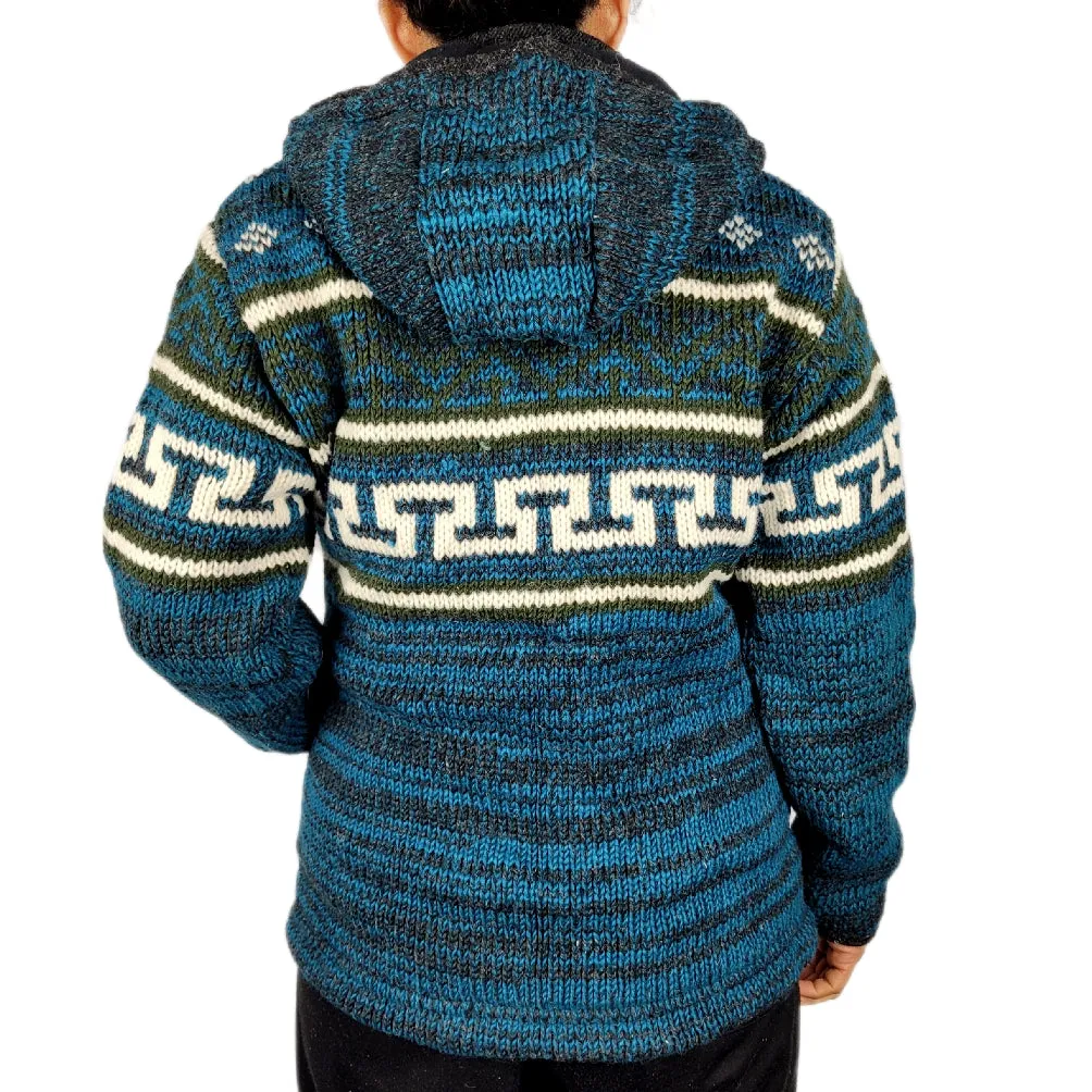 Jacket Aztec Teal