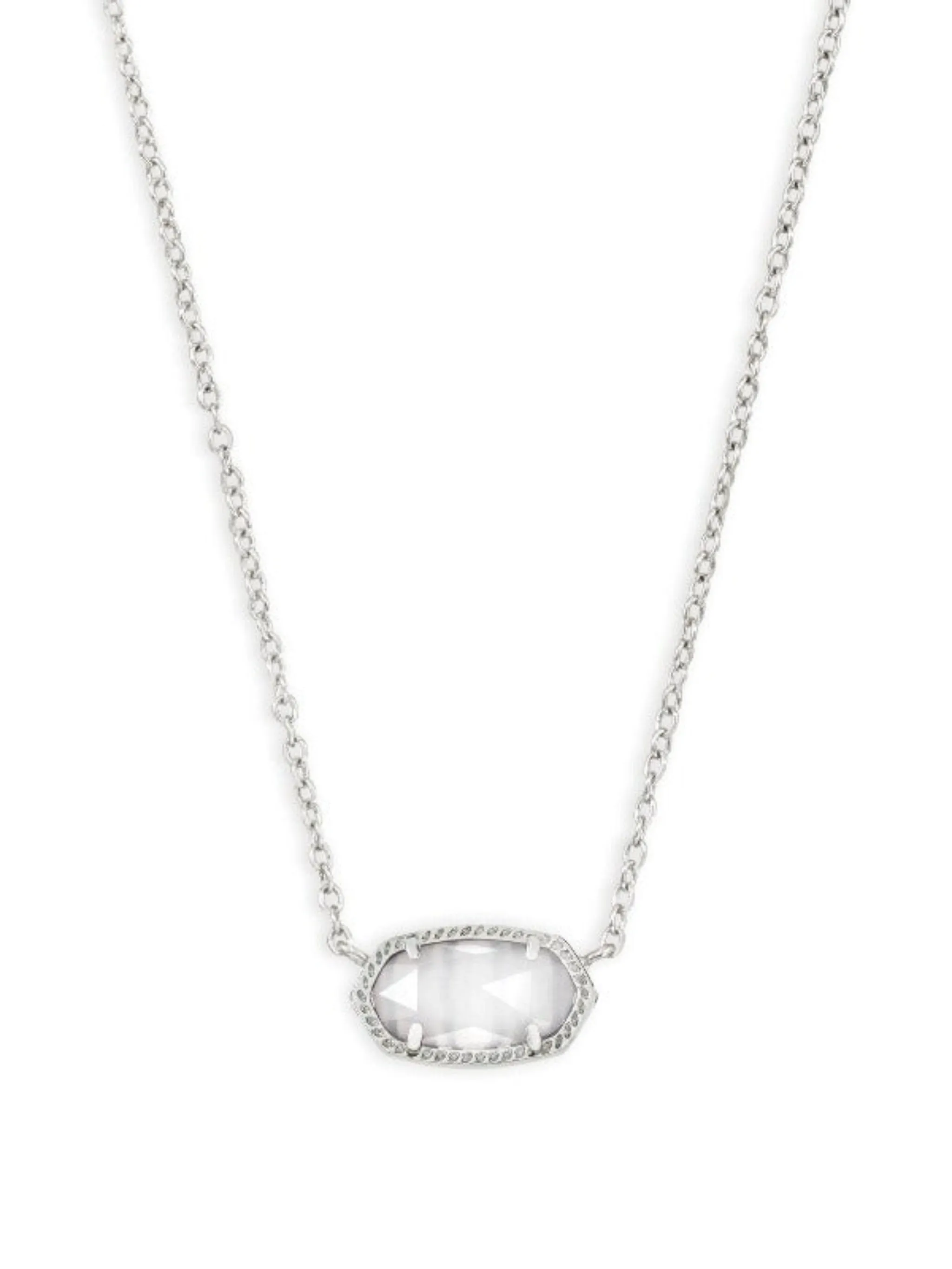 Kendra Scott Elisa Silver Short Pendant Necklace