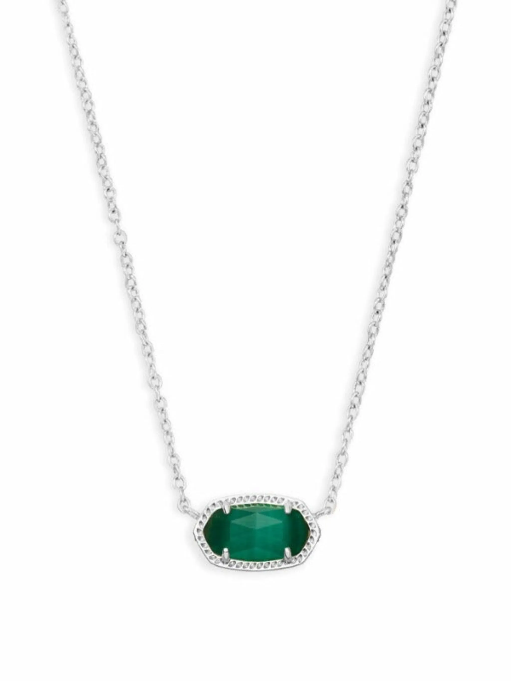 Kendra Scott Elisa Silver Short Pendant Necklace