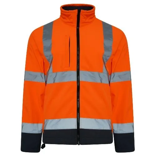 Mens Kapton HV602 Hi Vis Softshell Jacket