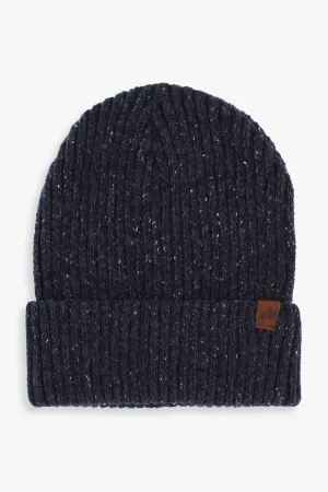 Men's Nep Yarn Chunky Cuffed Beanie