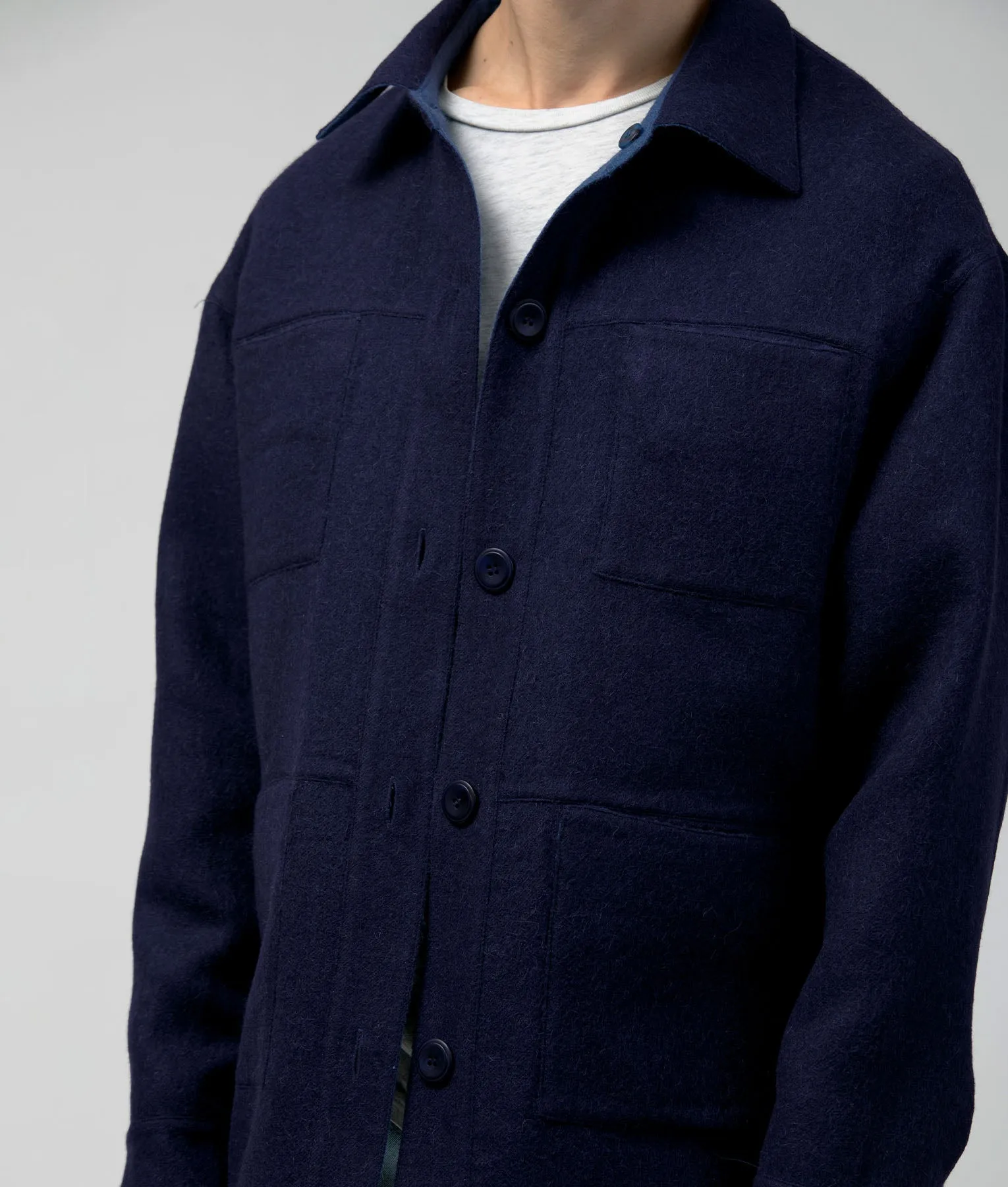 Men's Reversible Car Coat