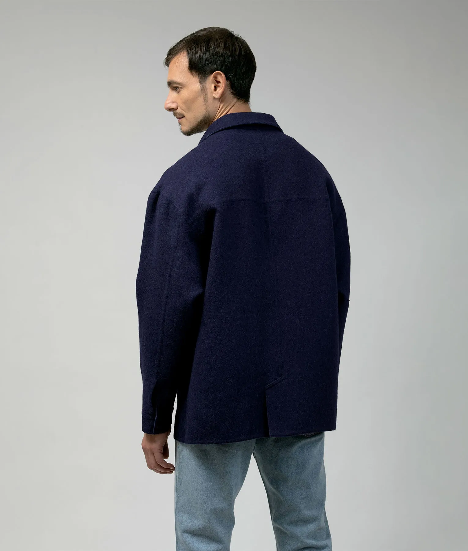 Men's Reversible Car Coat