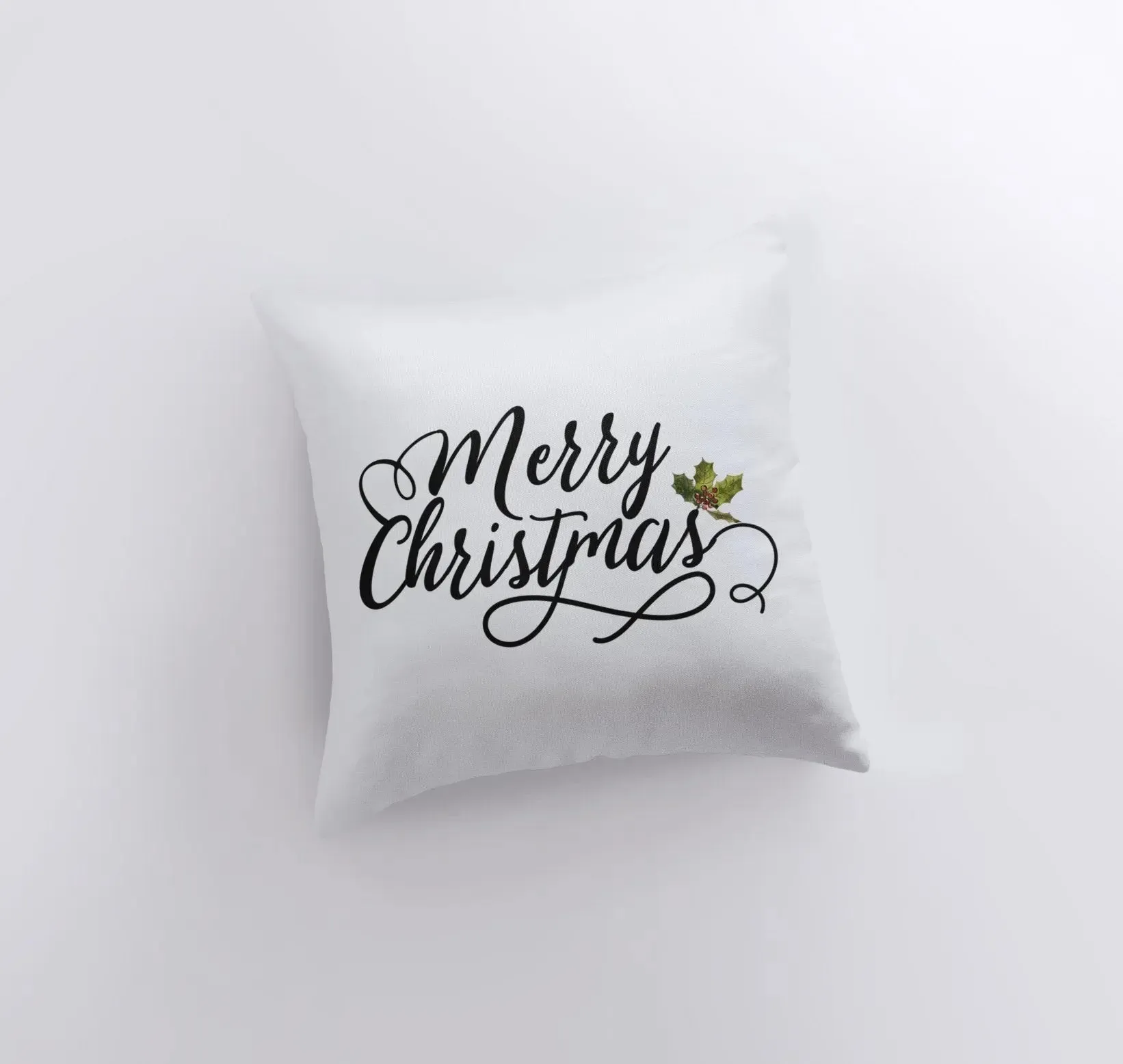 Merry Christmas | Mistletoe | Throw Pillow | Christmas Pillow | Home Decor | Christmas Pillow | Teacher Gift | New Home Gift | Grandma Gift | Mom Gift