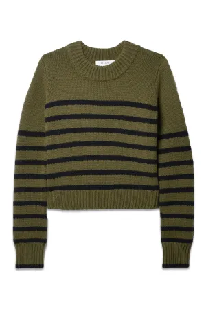 Mini Marin Striped Wool And Cashmere-blend Sweater