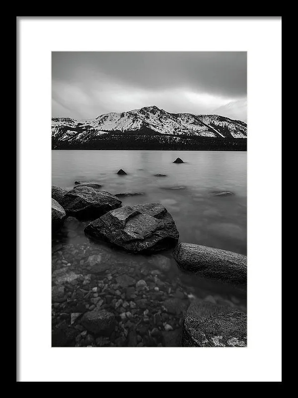 Monochromatic Dream By Brad Scott - Framed Print