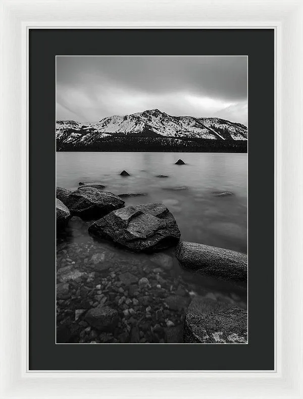 Monochromatic Dream By Brad Scott - Framed Print