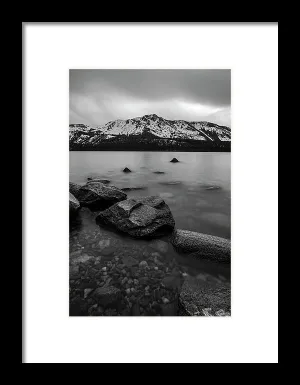 Monochromatic Dream By Brad Scott - Framed Print