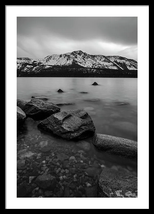 Monochromatic Dream By Brad Scott - Framed Print