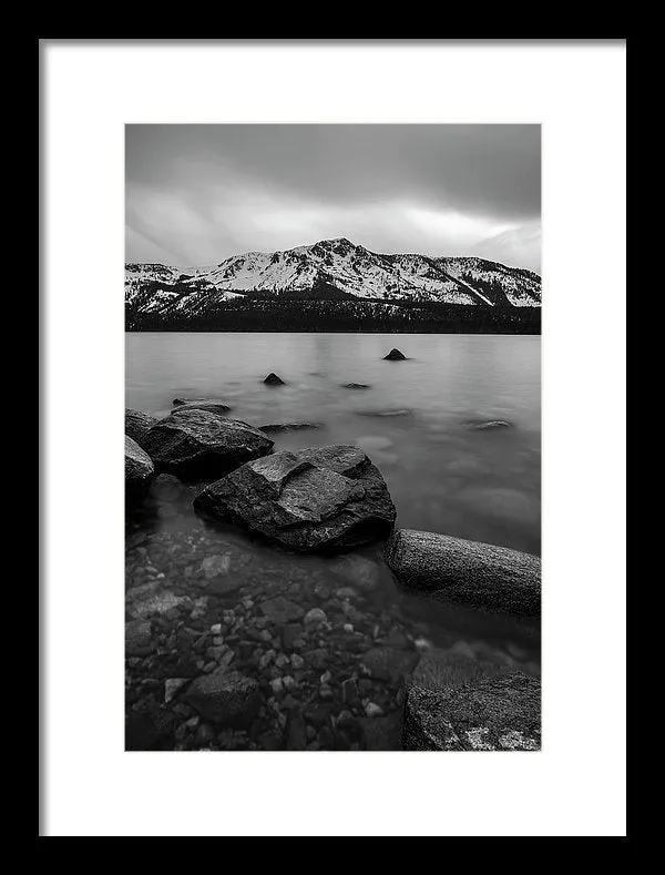 Monochromatic Dream By Brad Scott - Framed Print