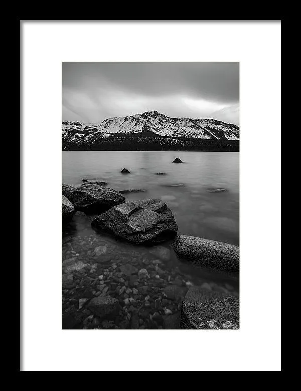 Monochromatic Dream By Brad Scott - Framed Print