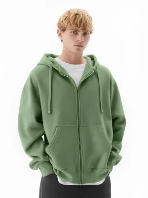 Monochrome Hunter Green Cozy Cut Hoodie Sweatshirt