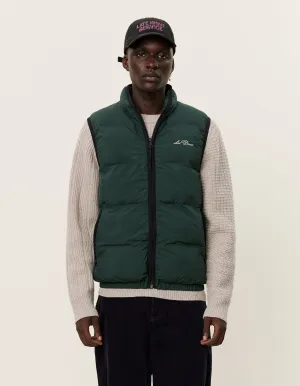 Newport Padded Vest, Pine Green