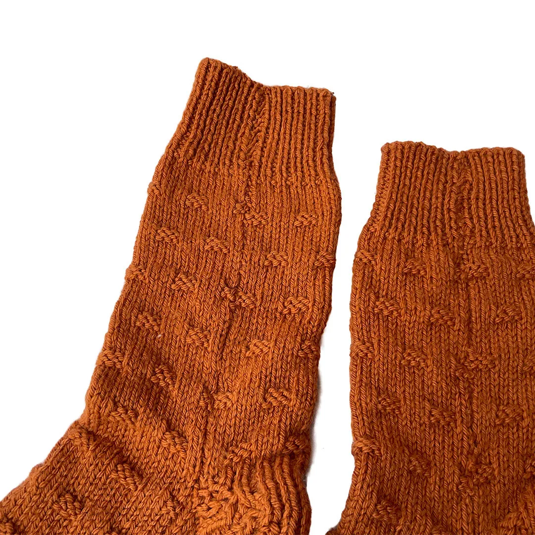 Organic Wool | Socks For Men & Women | Tomato Cream