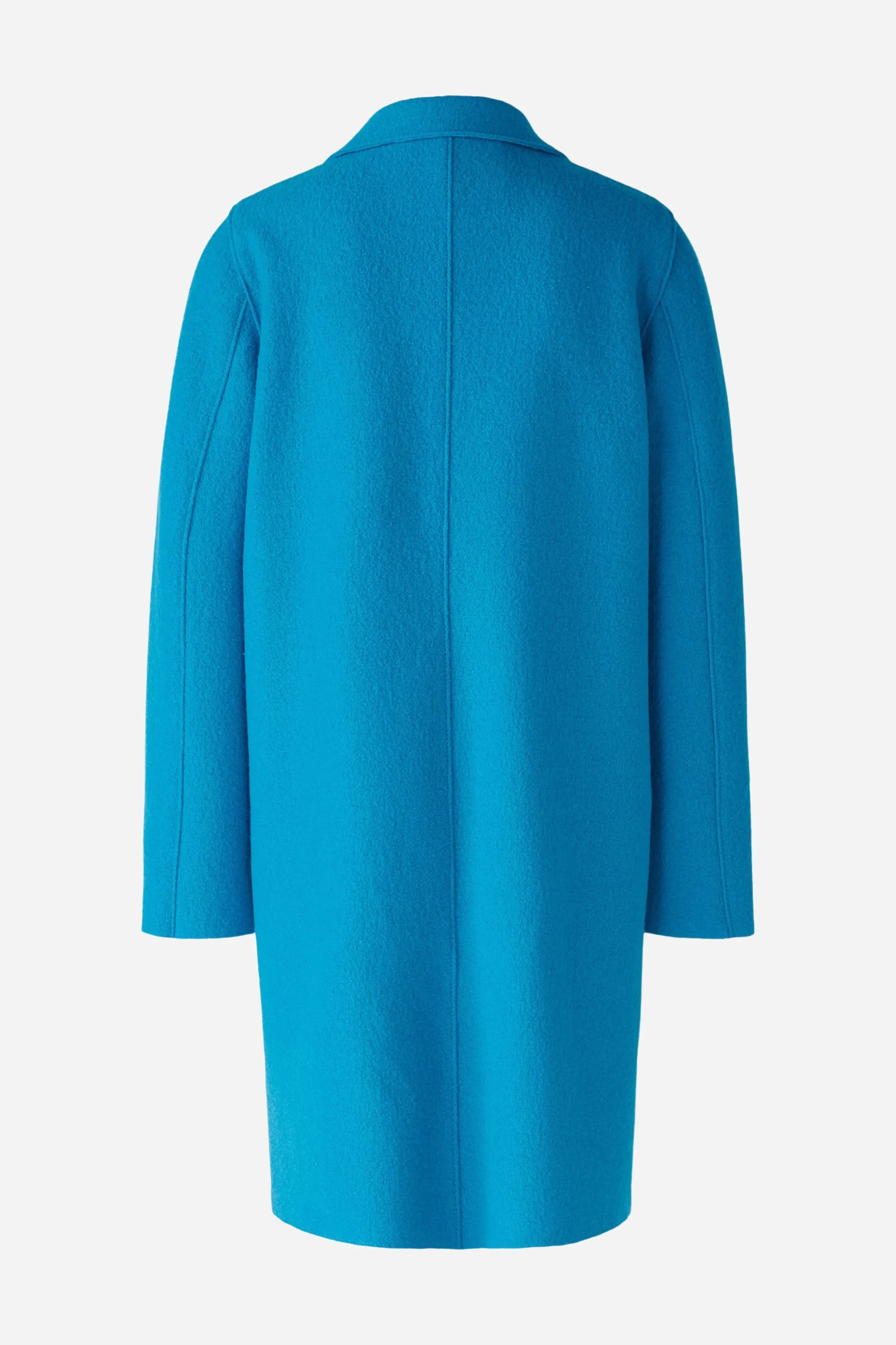 Oui Mayson Wool Coat Ocean Bay