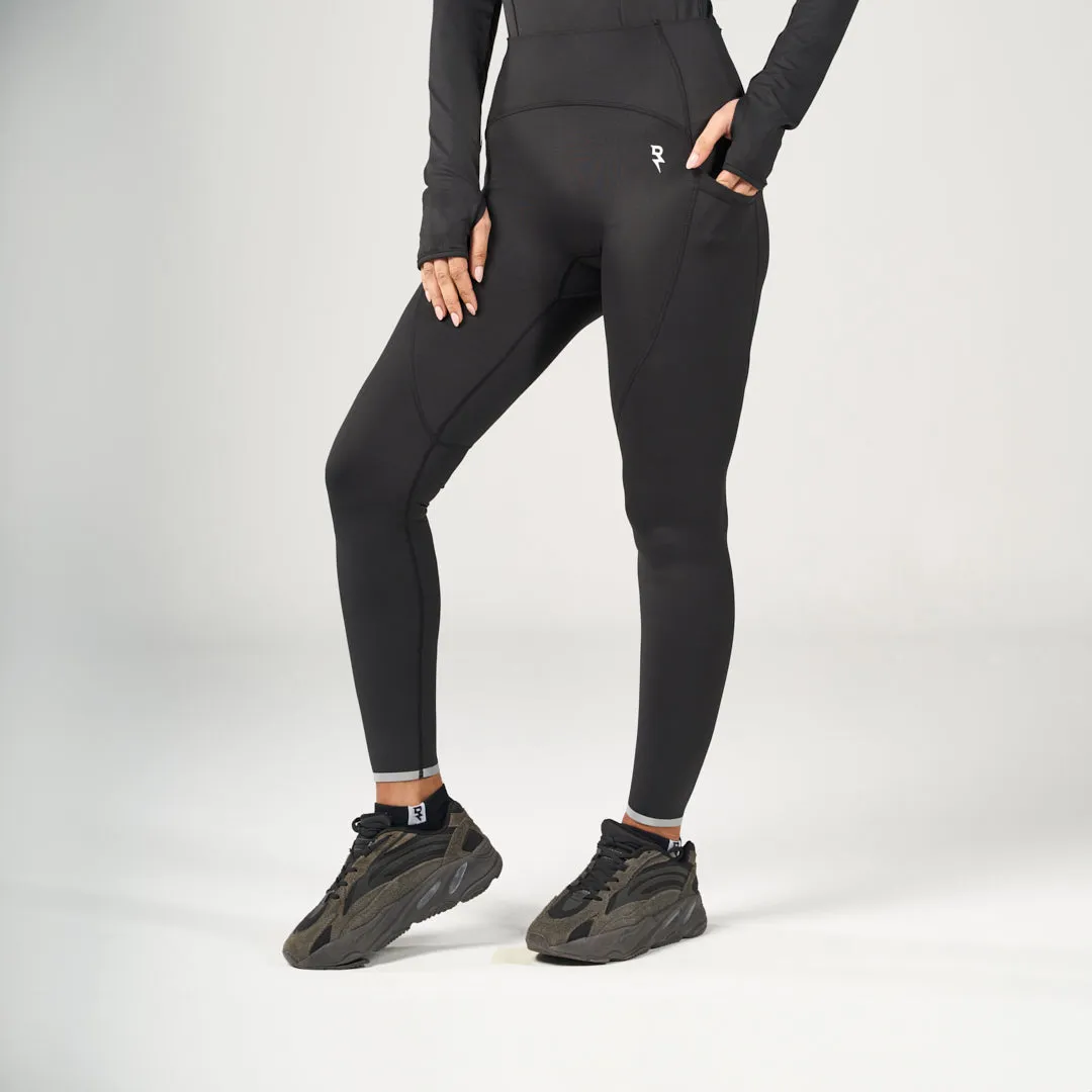 Performance High Waist Leggings - Black