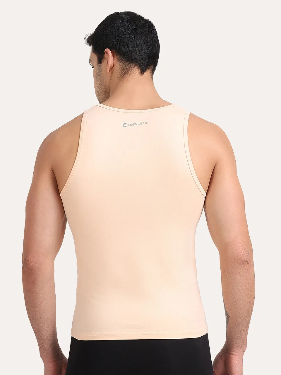 Regular Fit Organic Cotton Comfort Vest for Men (Pack of 2)