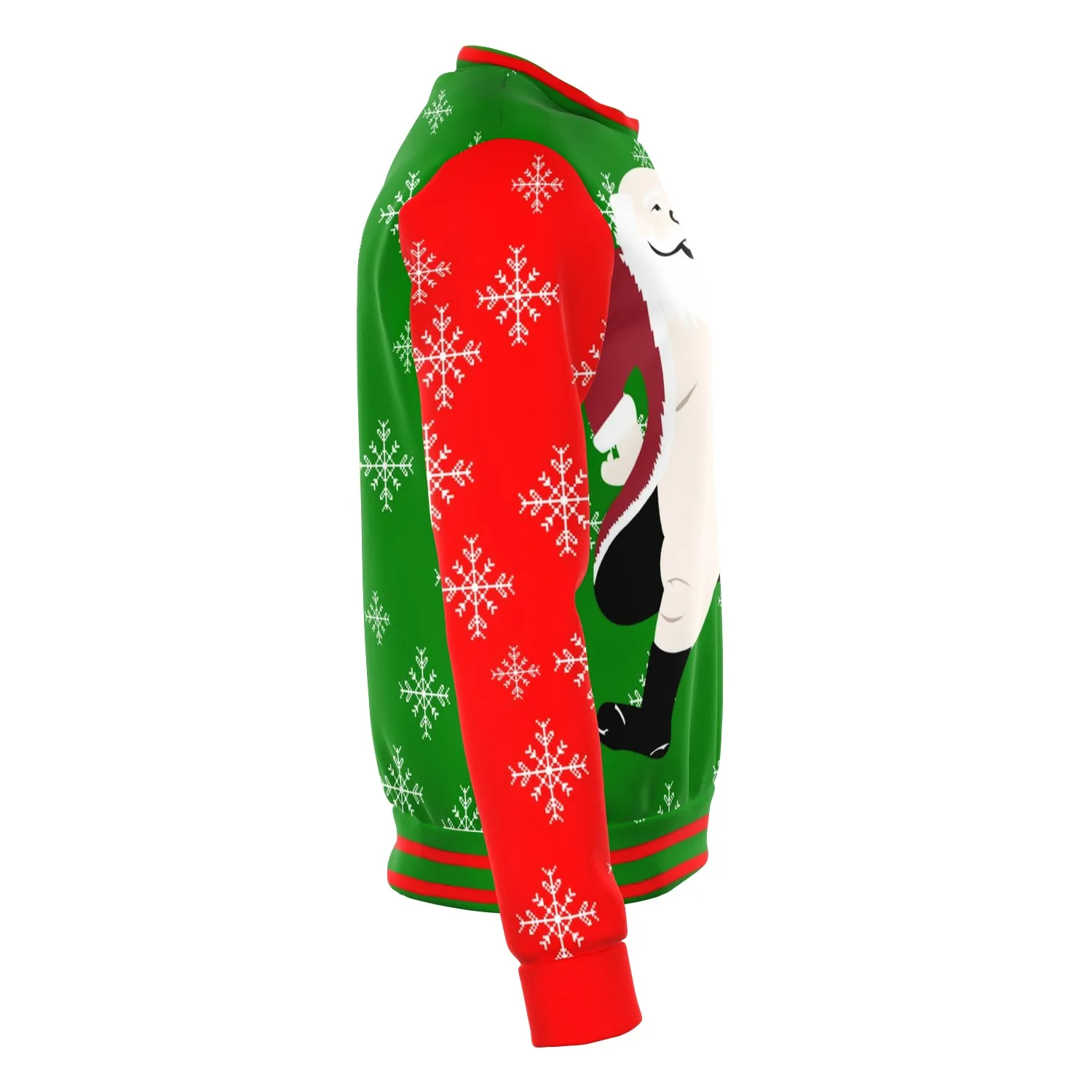 Santa Offensive Ugly Christmas Sweater