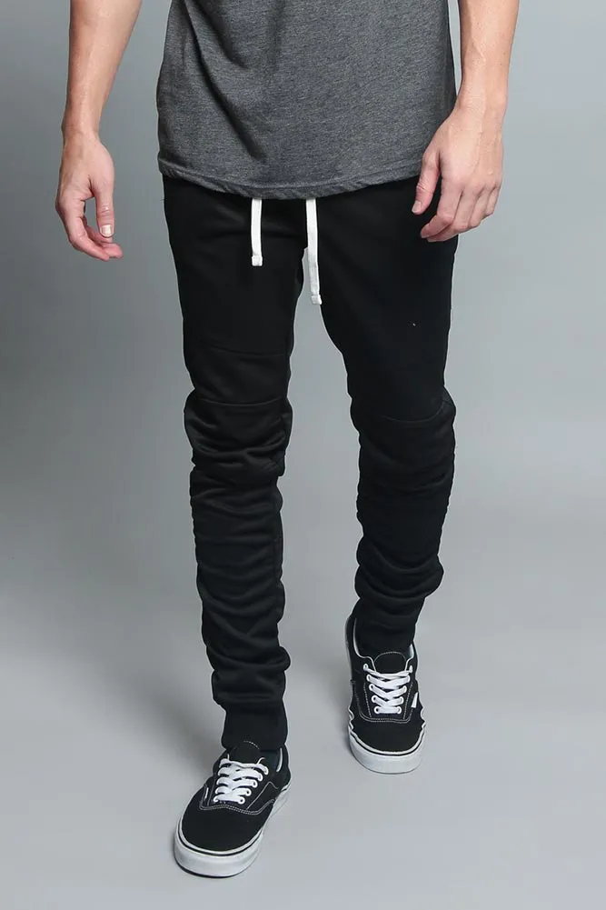 Scrunched Skinny Fit Track Pants