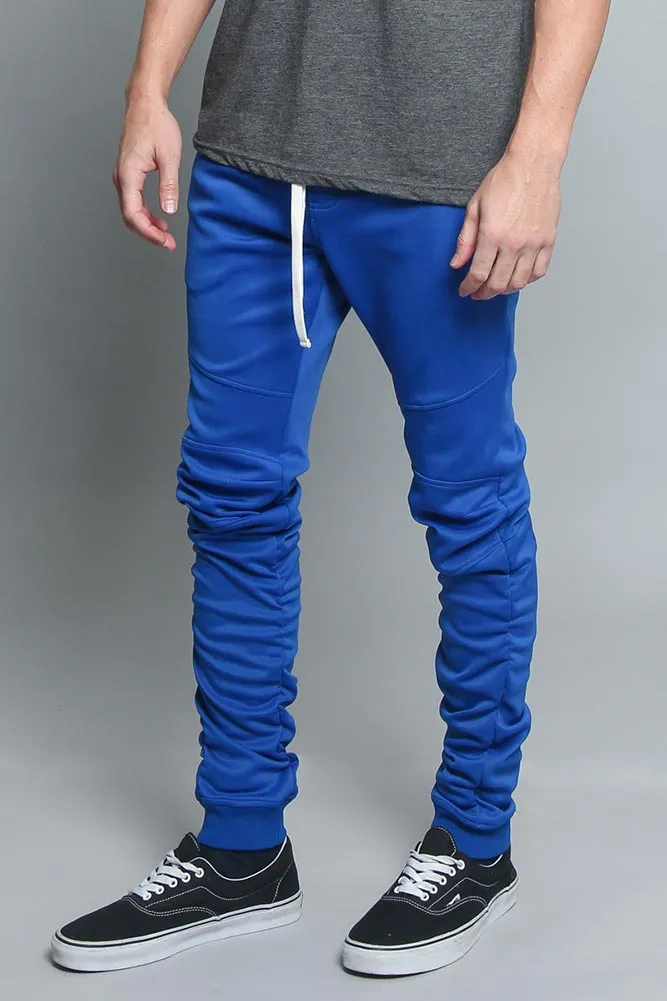 Scrunched Skinny Fit Track Pants