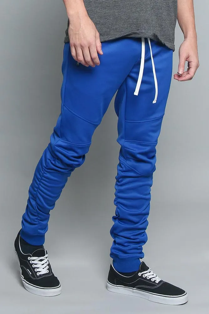 Scrunched Skinny Fit Track Pants