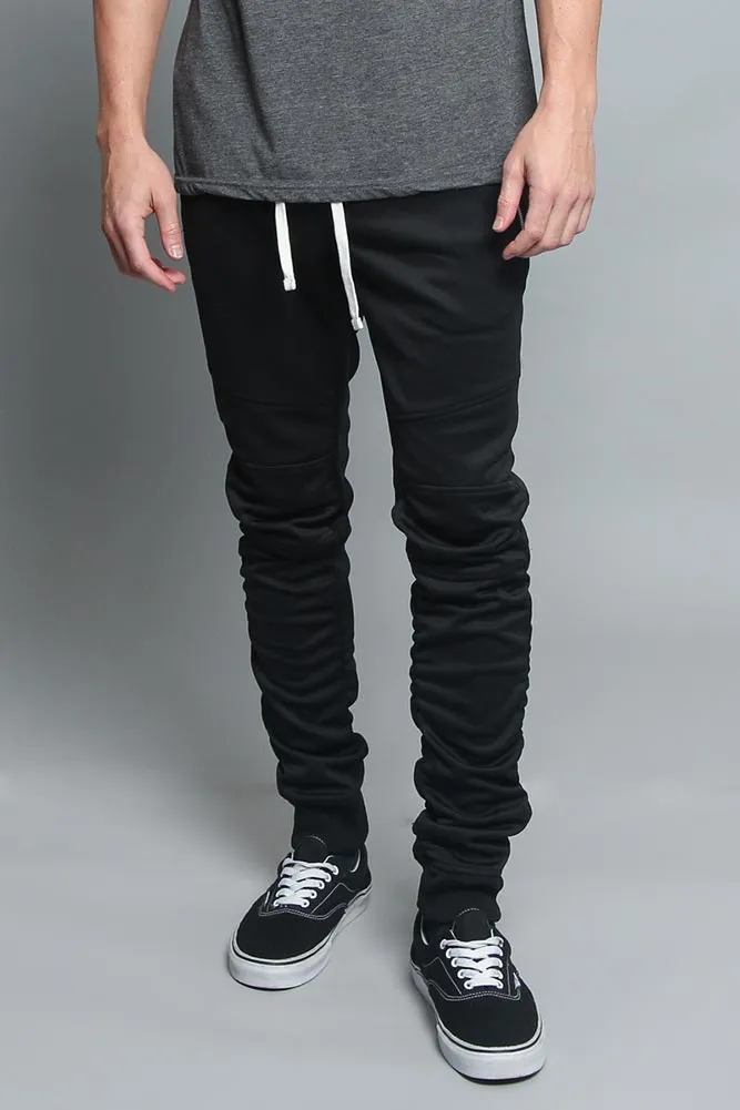 Scrunched Skinny Fit Track Pants