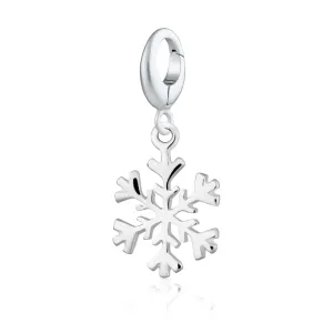 Silver Snowflake Charm