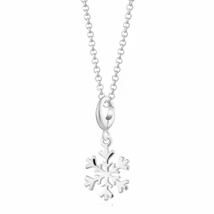 Silver Snowflake Necklace