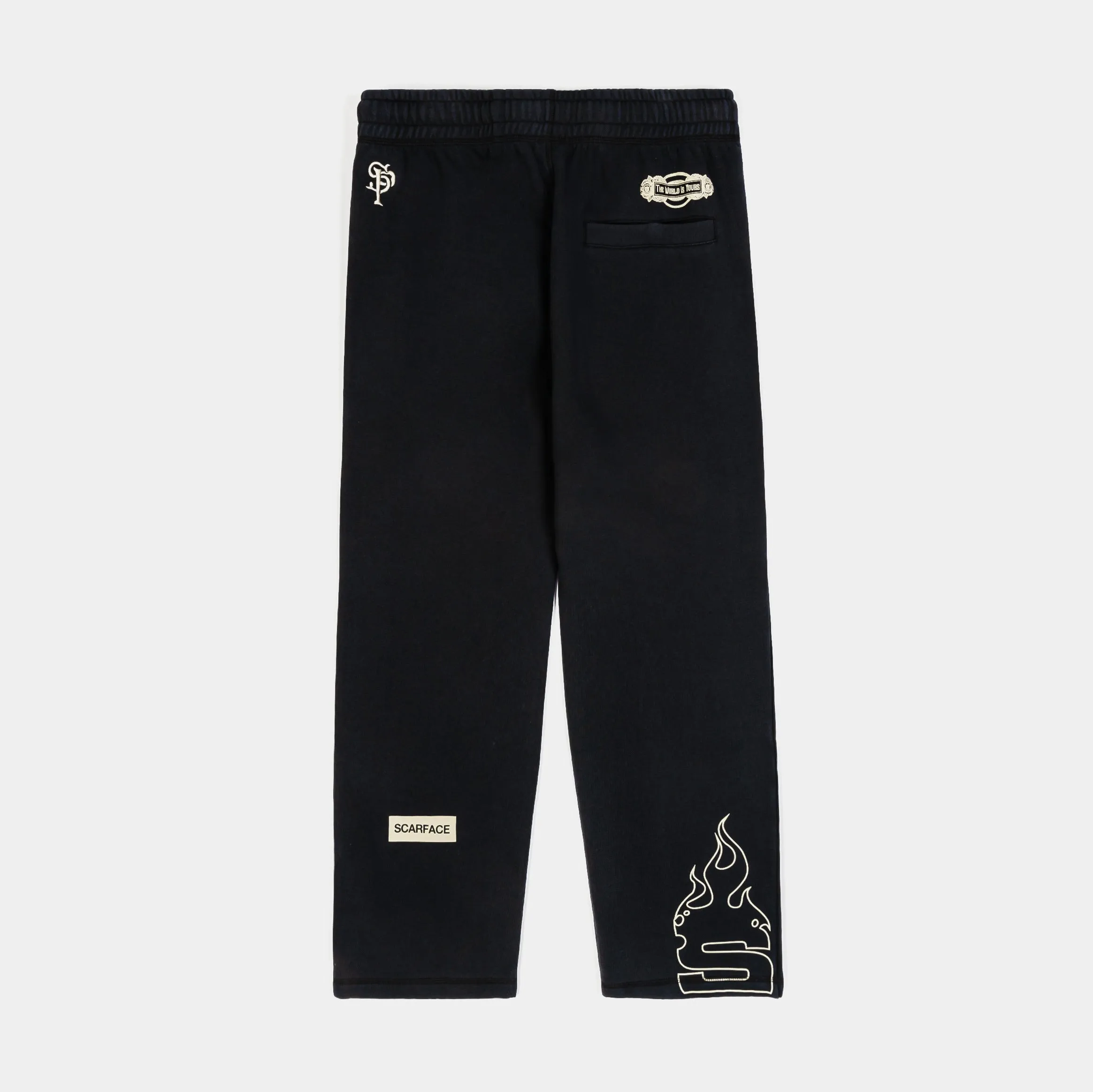 SP x Scarface TWIY Joggers Mens Pants (Black/Taupe)