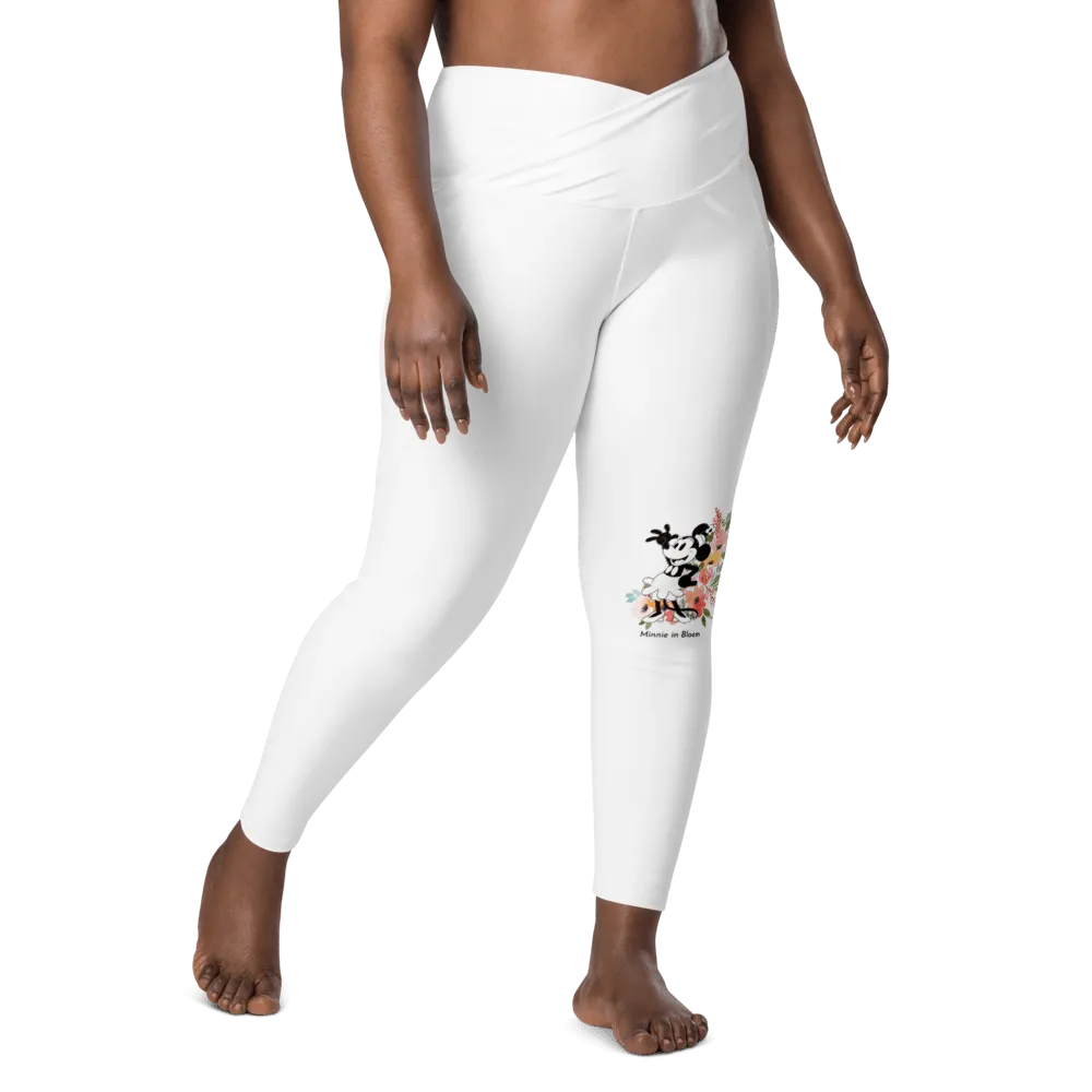 Steamboat Willie - Bloom - Crossover Leggings with Pockets