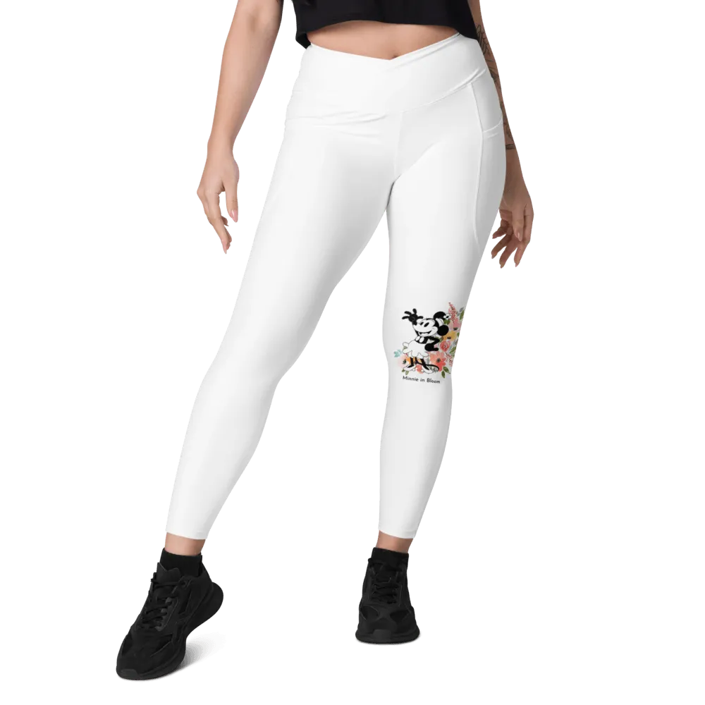 Steamboat Willie - Bloom - Crossover Leggings with Pockets