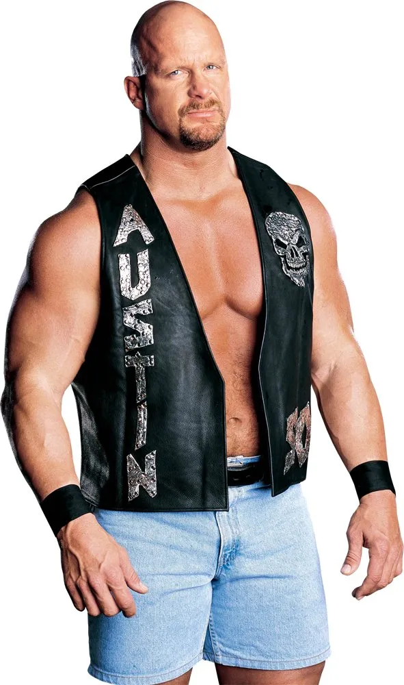 Stone Cold Steve Austin SOB 3:16 Skull Vest Black